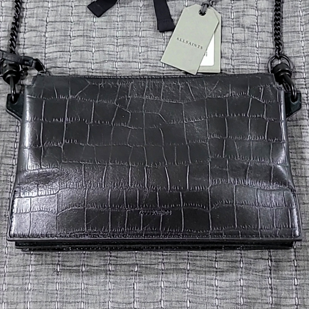 Allsaints Fletch Leather Crossbody